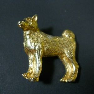 Akita Pin Handcrafted in USA Lapel Pin